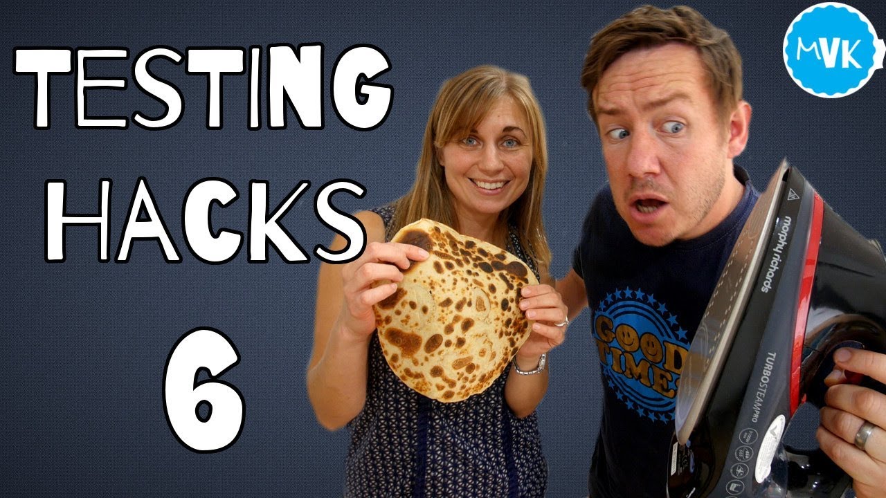 We tested Kitchen Hacks ft Making a Panini with an Iron!?