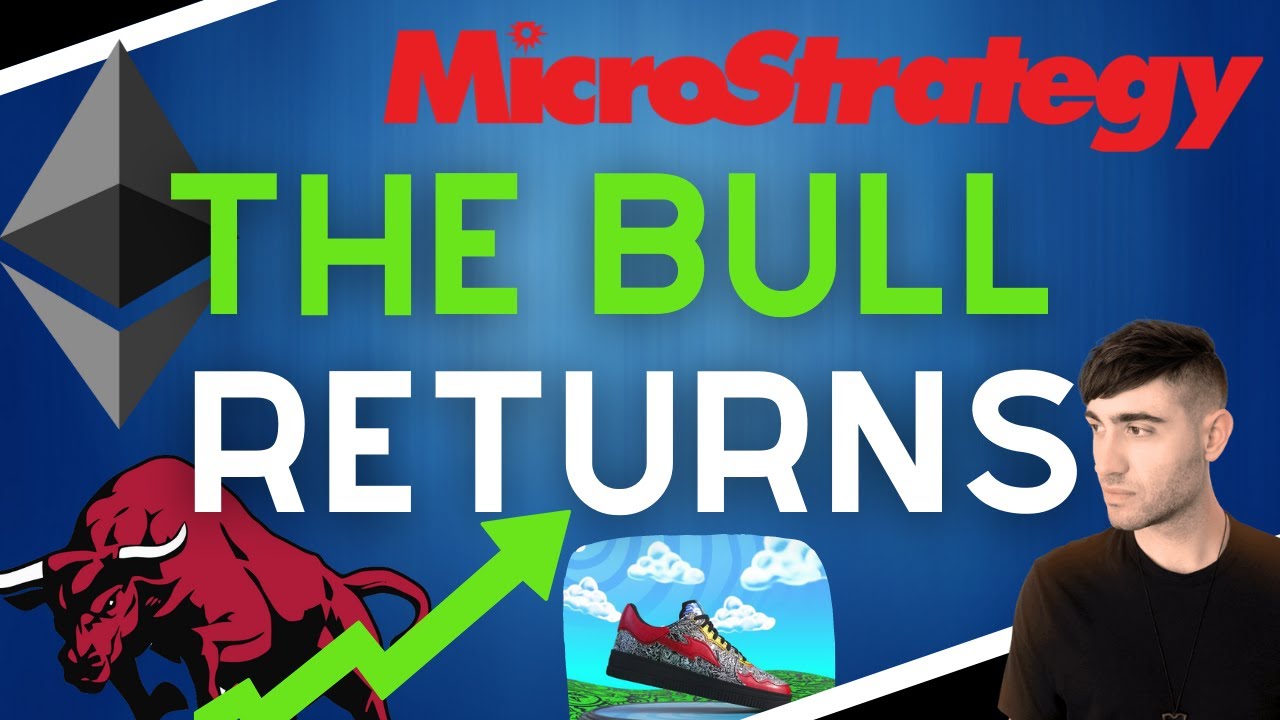 Crypto REBOUNDS, 3LAU NFT $11.6M, MicroStrategy Buys Dip, Ethereum Updates, Fewocious Sneakers