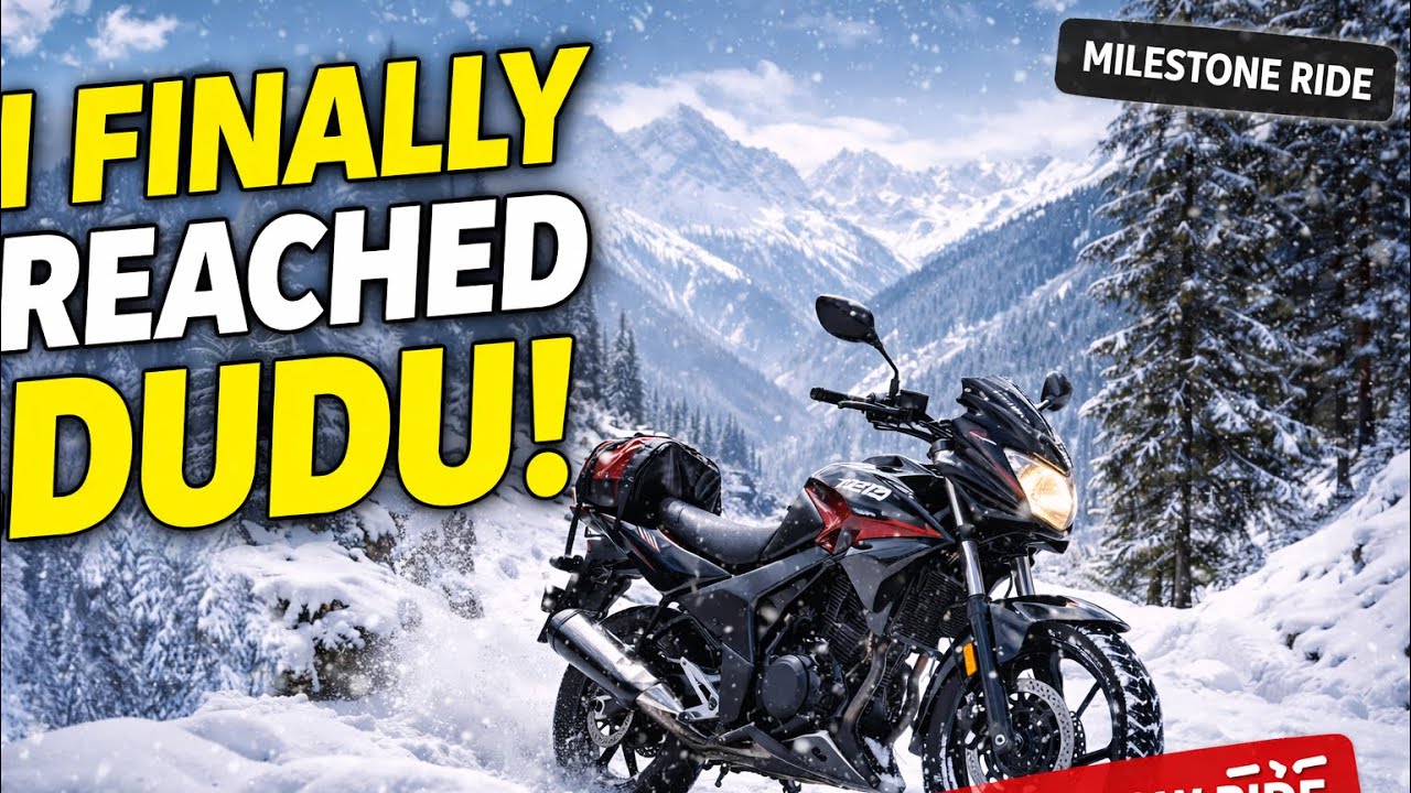 Solo  Ride to Dudu Basantgarh on CBZ Xtreme 🔥 | UDHAMPUR TO DUDU VIA CHENANI 