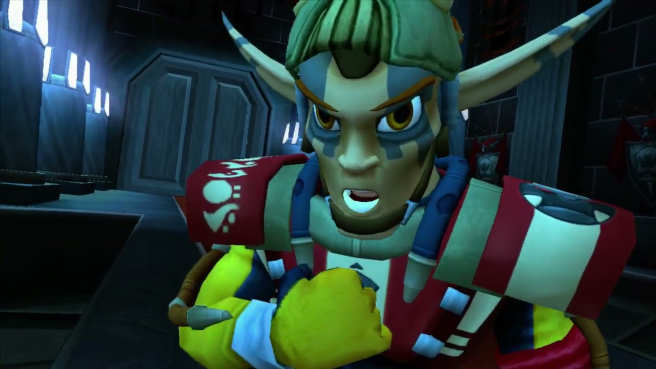 Jak 2 - Ride the Elevator Up to the Palace and Defeating the Baron at the Palace