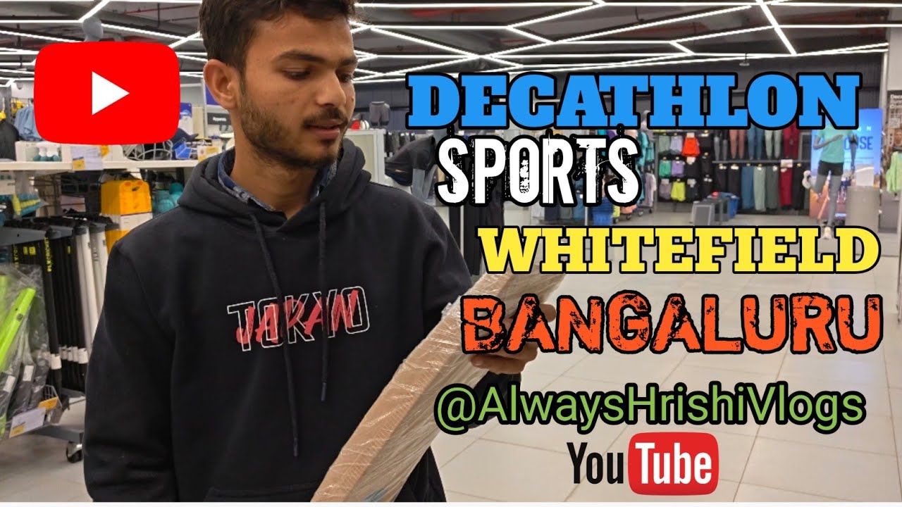 DECATHLON sports shoping in Whitefield Bangalore #minivlog #decathlon#bangalore