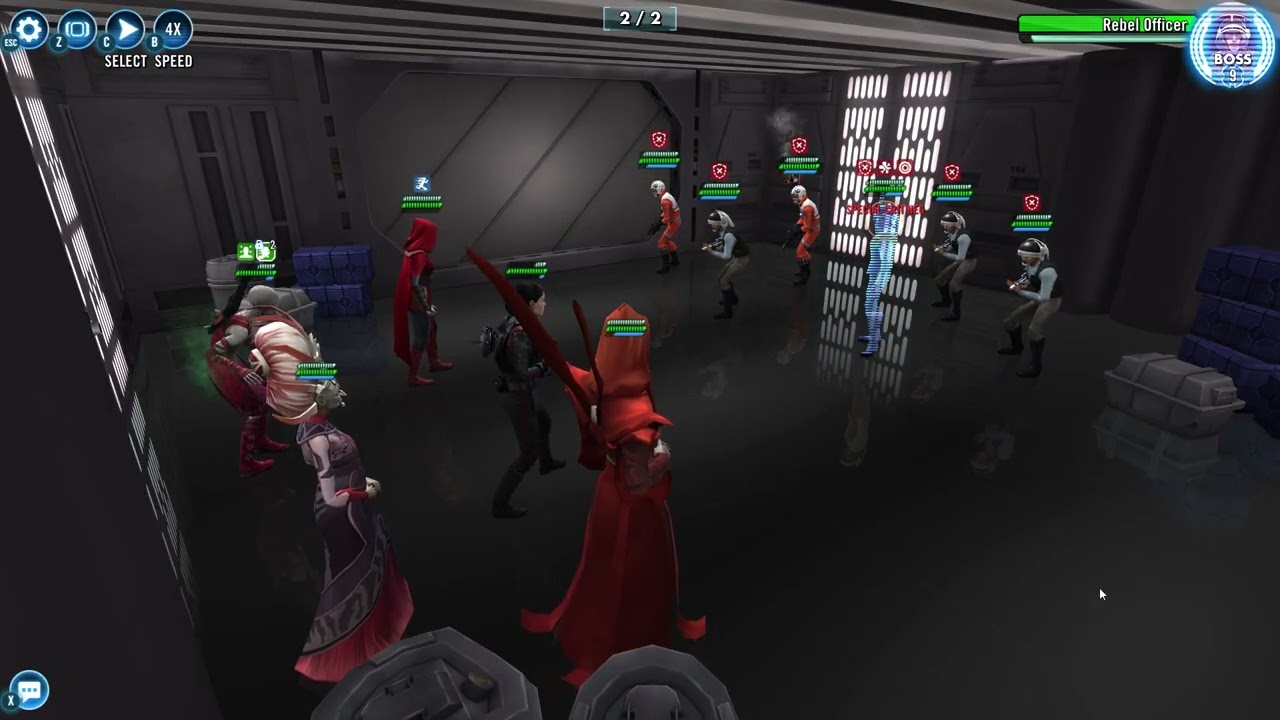 [Gameplay] Swgoh ROTE Death Star - Idensisters 2/2