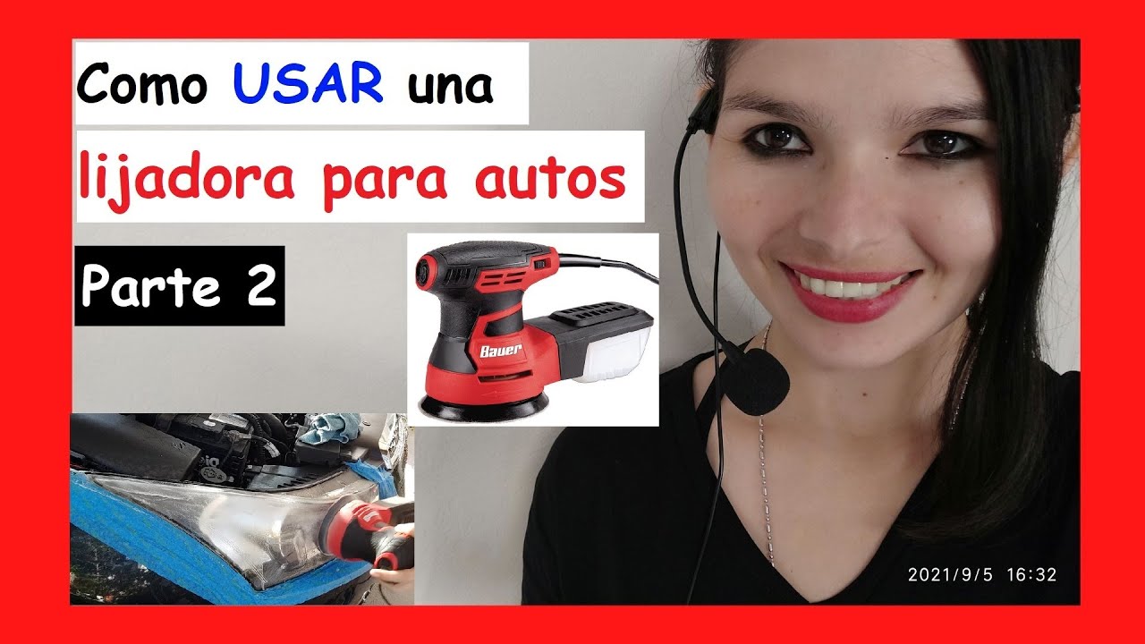 😎 ¿Quieres dejar tu CARRO como NUEVO? Descubre como usar la mejor LIJADORA roto orbital para AUTOS