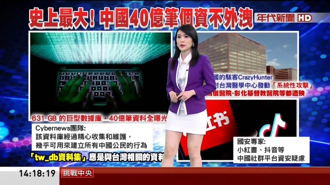 年代新聞主播田燕呢 新聞播報片段(2025/6/9)