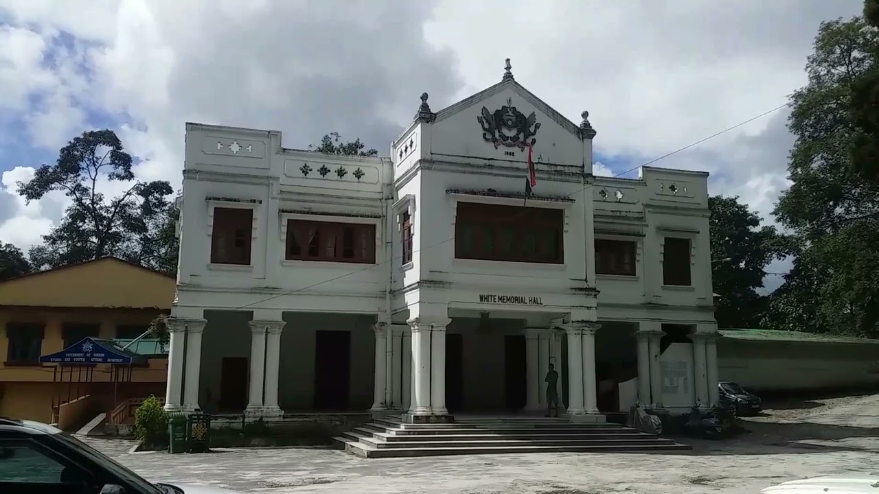 White Memorial Hall Gangtok Sikkim.