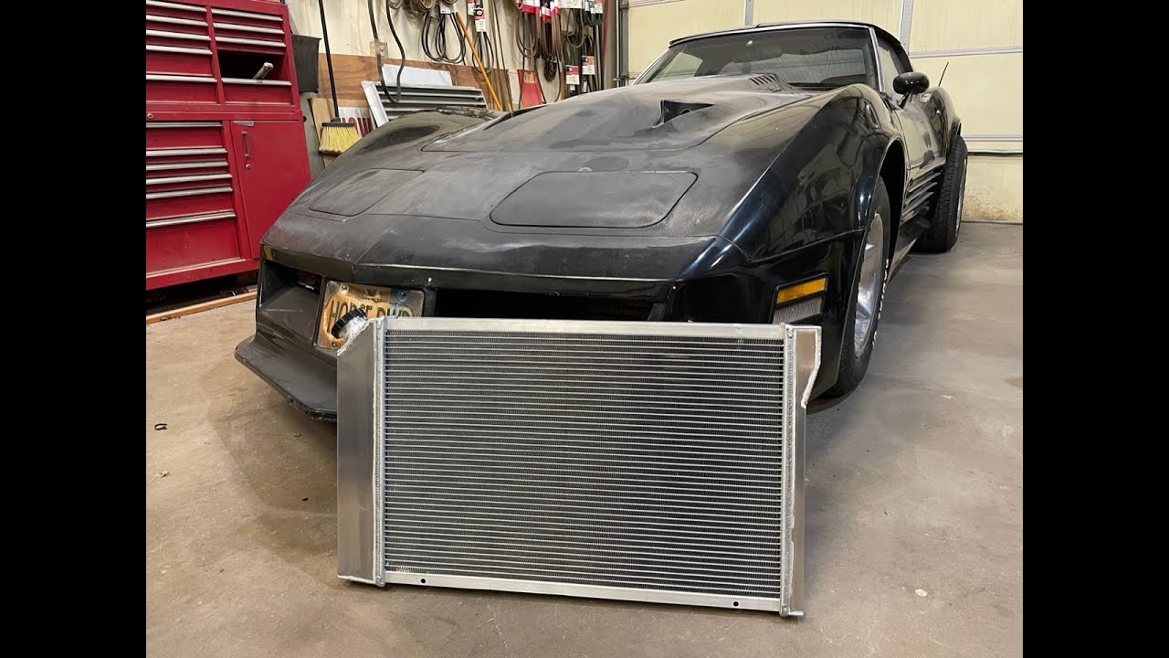 C3 Corvette aluminum radiator and bracket fabrication and other progress #lsswap #restomod #diy