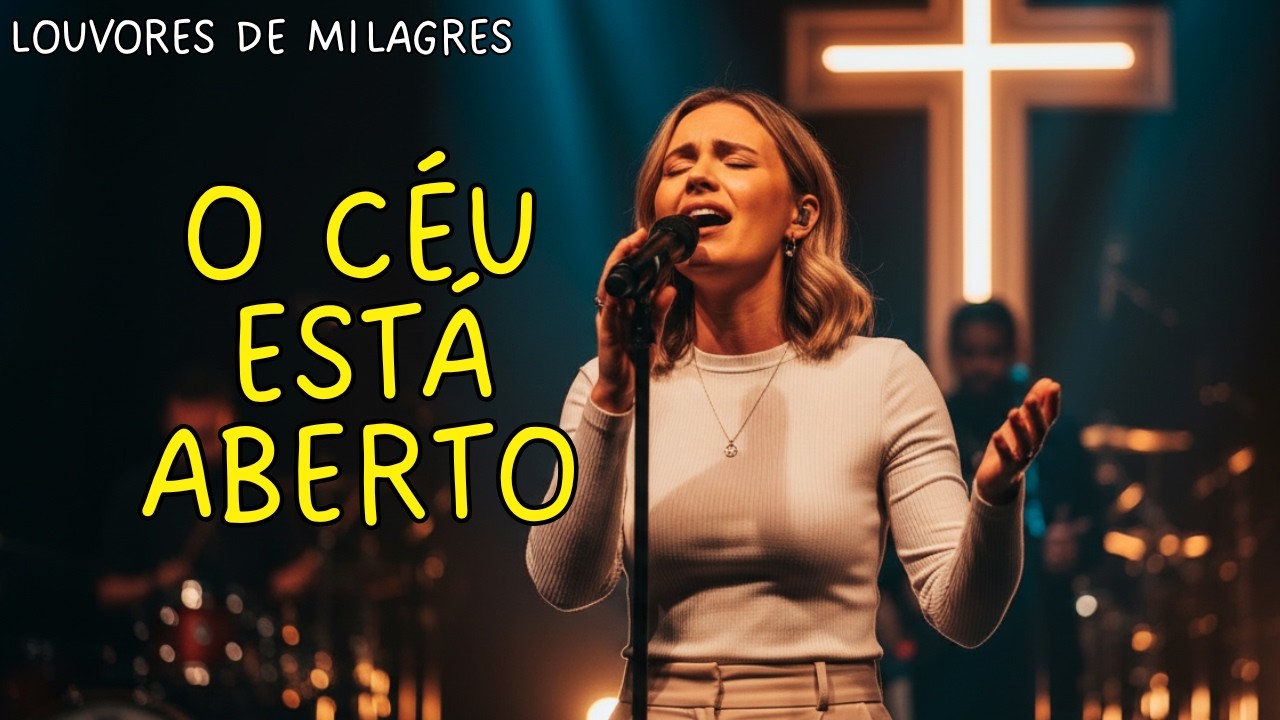 O céu está aberto PARA VOCÊ. RECEBA O MELHOR DE DEUS. #louvor #musicagospel #oração
