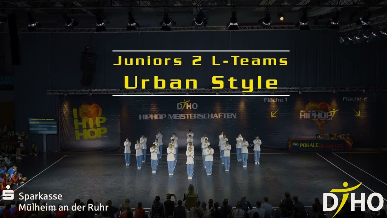Urban Style- Dance Art Company Oldenburg | 6. Platz- Juniors 2 L-Teams M-Reihe HipHop