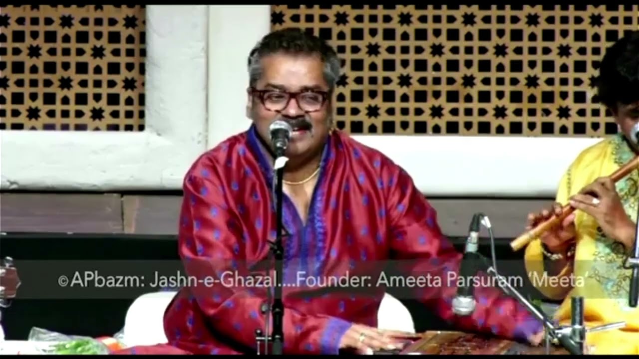 Shama Sad Jalwa Nahi Ronake ~ Hariharan ~ Ghazal in Raag Ahir Bhairav