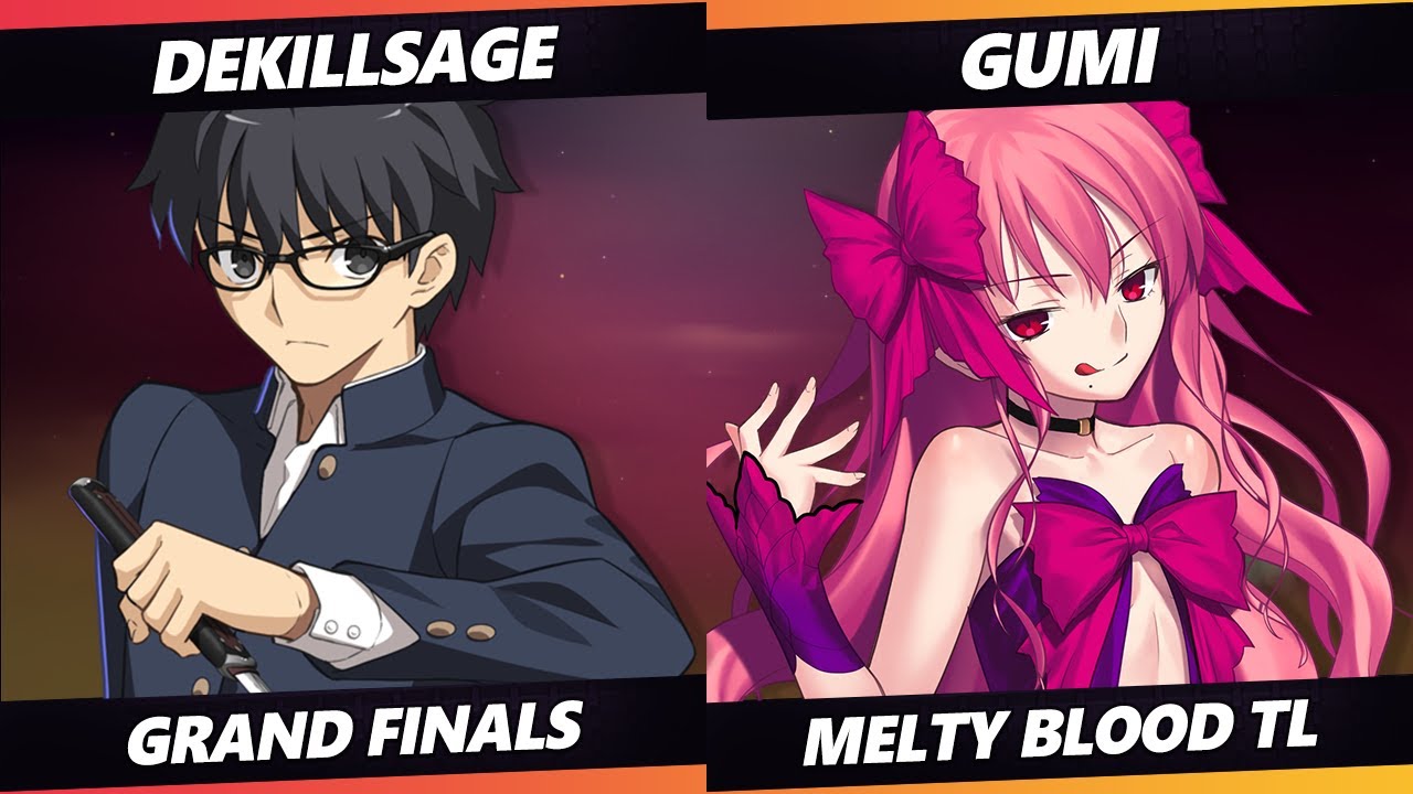 Glitch Infinite GRAND FINALS - GUMI (Dead Apostle Noel) Vs. dekillsage (Shiki, Miyako) Melty Blood