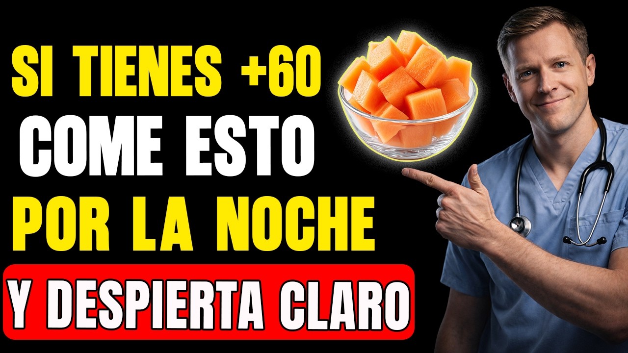 Estas 4 frutas por la noche regeneran tu MEMORIA y tu VISTA mientras duermes