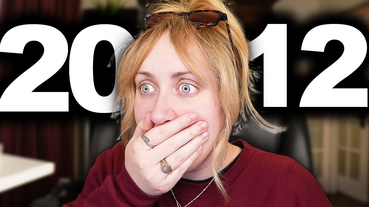 watching my 2012 Youtube videos