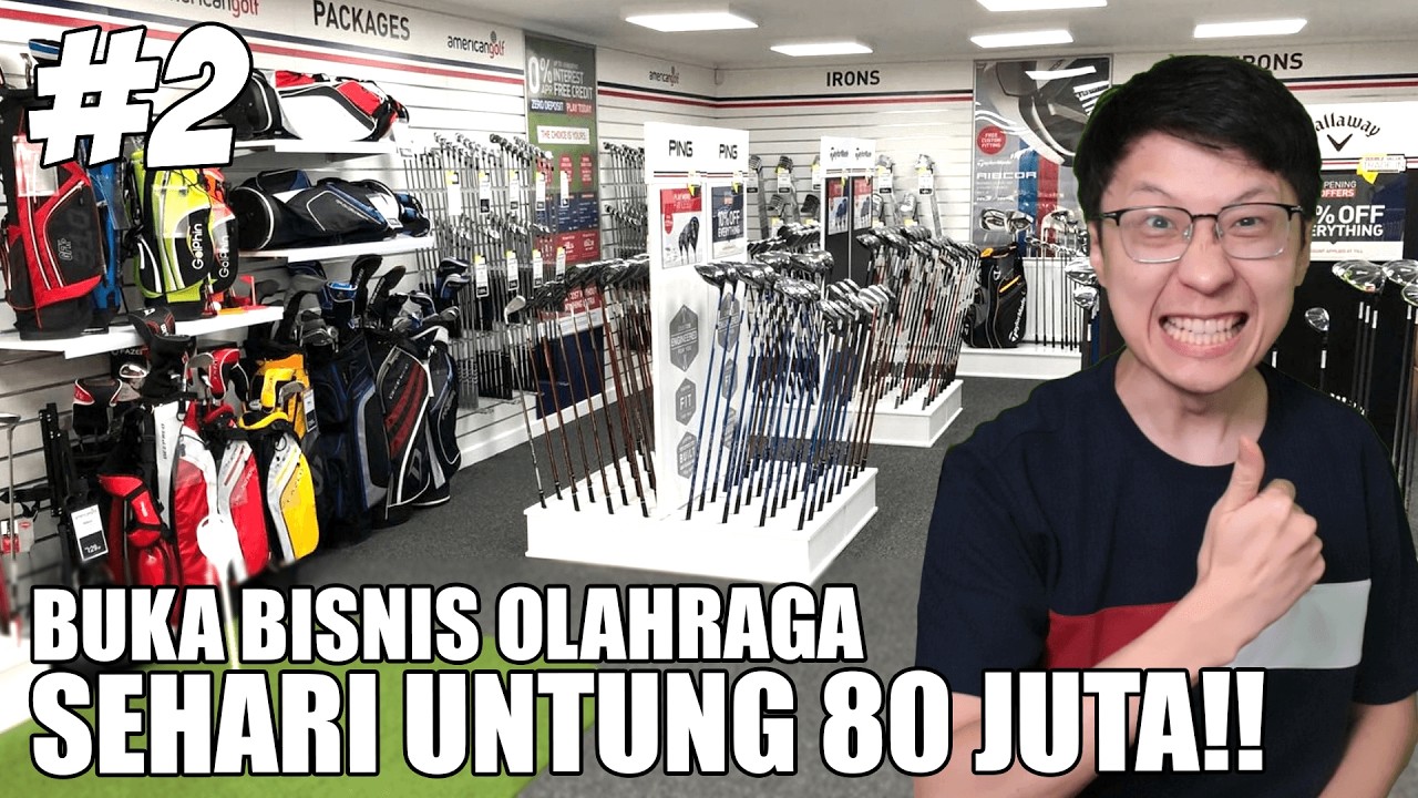 Sehari Untung 80 Juta RUPIAH! Strategi Kita BERHASILL! - Megastore Simulator - Part 2