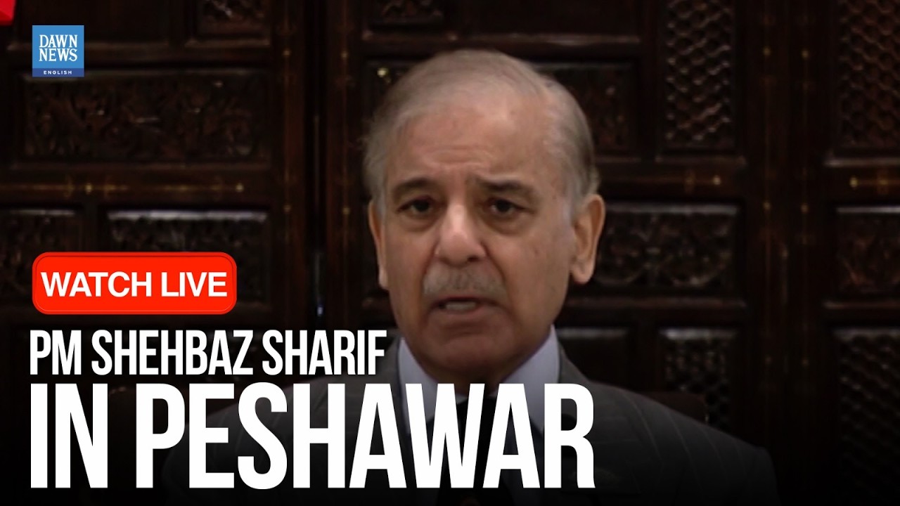 🔴LIVE: Pakistan PM Shehbaz Sharif Meets Tribal Leaders in Peshawar