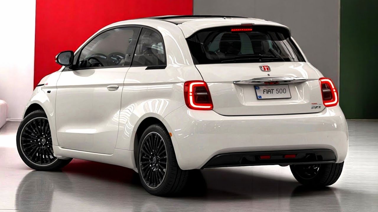 2026 Fiat 500 Hybrid New Retro Iconic City Car! | Interior and Exterior