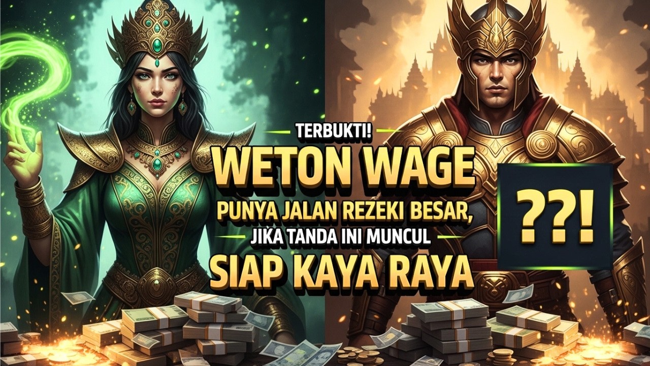 JANGAN REMEHKAN WETON WAGE! Rahasia 