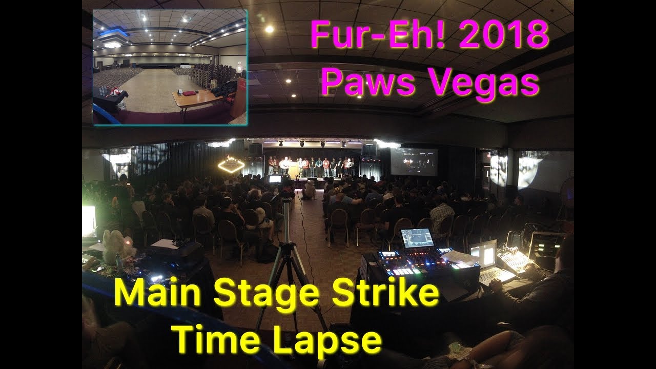 FurEh 2018 AV Strike Time Lapse