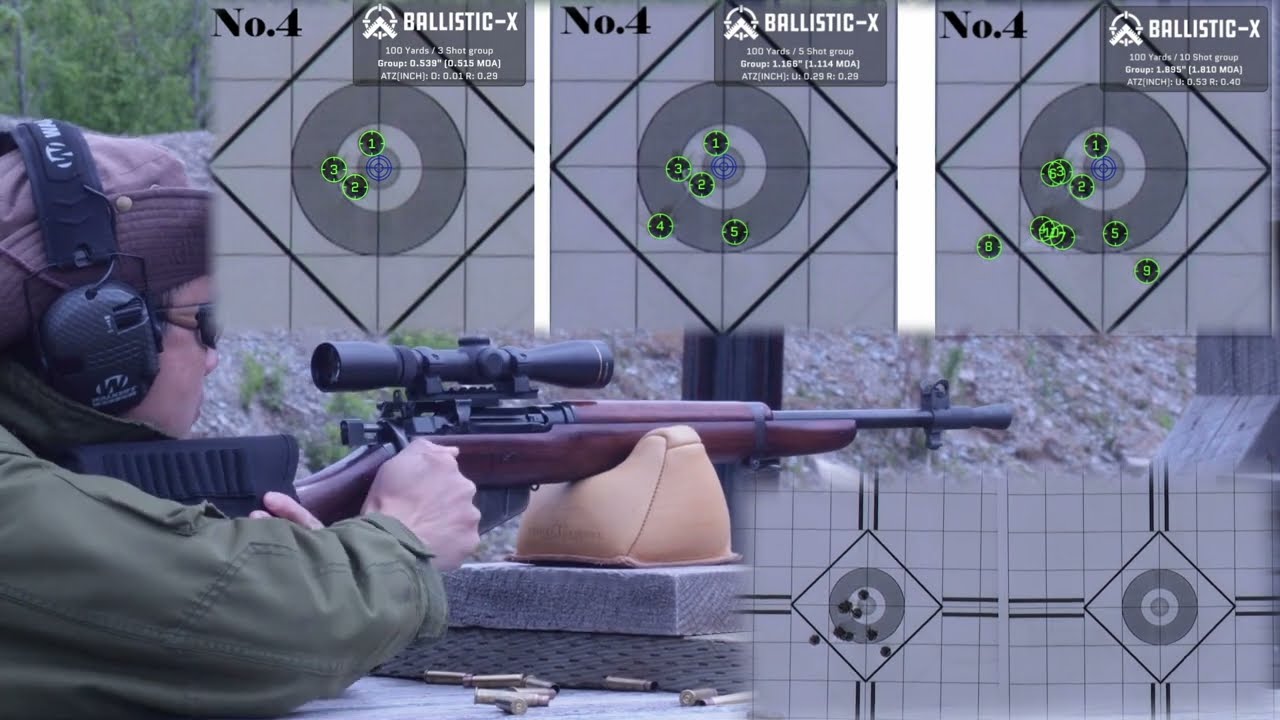 Lee Enfield No.4 vs No.5 accuracy comparison at 100 yards - Jungle Carbine wandering zero a fact?