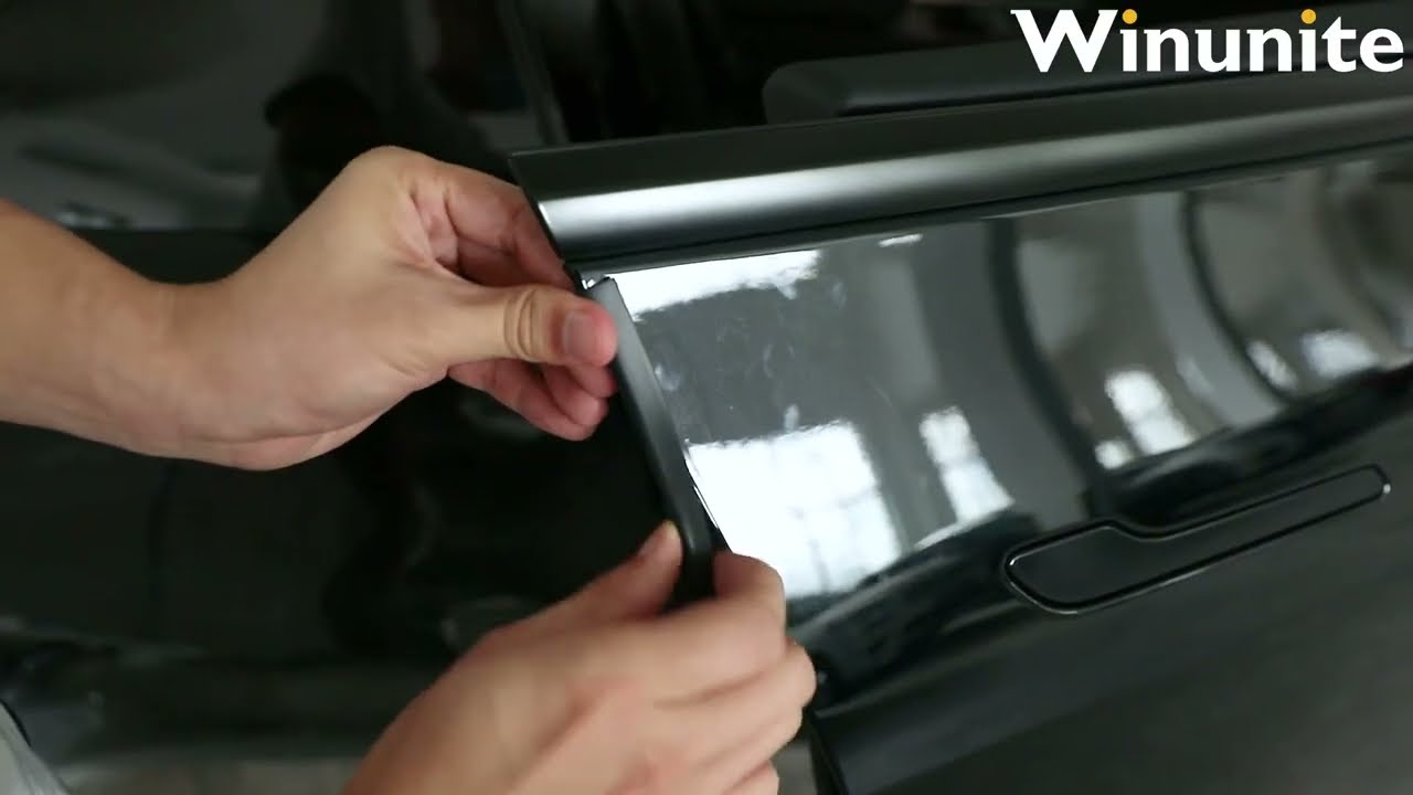 Winunite Black 32-4/5Ft Car Door Edge Guards.