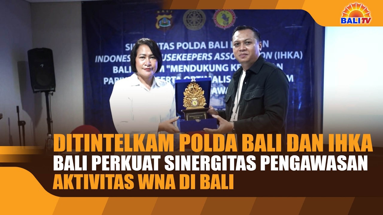 DITINTELKAM POLDA BALI DAN IHKA BALI PERKUAT SINERGITAS PENGAWASAN AKTIVITAS WNA DI BALI