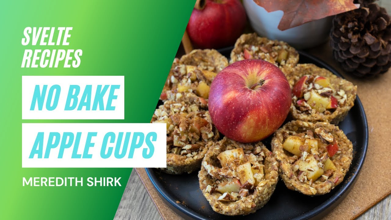 No Bake Apple Cups