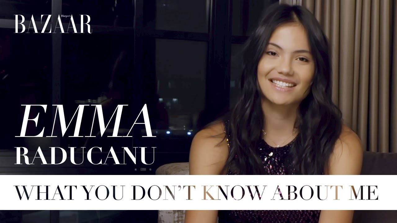Emma Raducanu talks pre-game rituals, winning the US Open, guilty pleasures & more | Bazaar UK