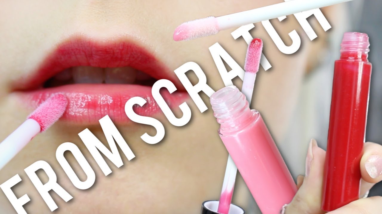 Making Lip Gloss & Lip Oil w/ NO BASE - Following Cosmetic Your Ways Formula