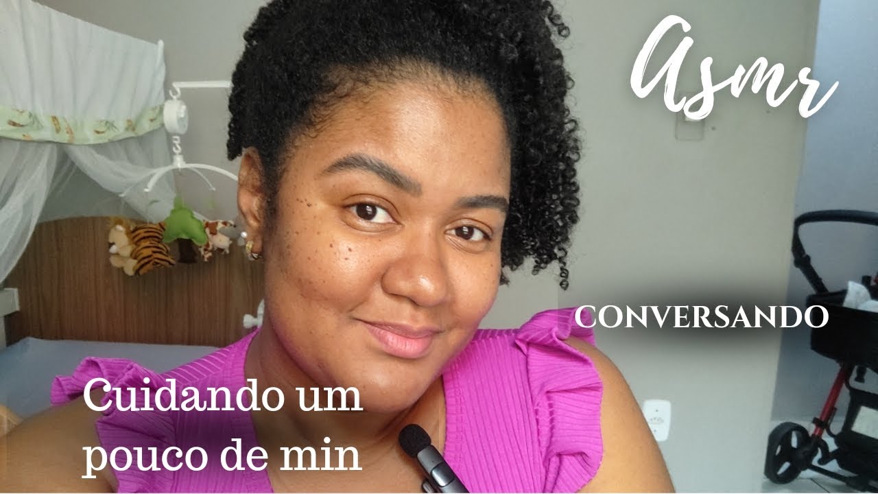 ASMR caseirinho / Fazendo minha sombrancelha e conversando com você
