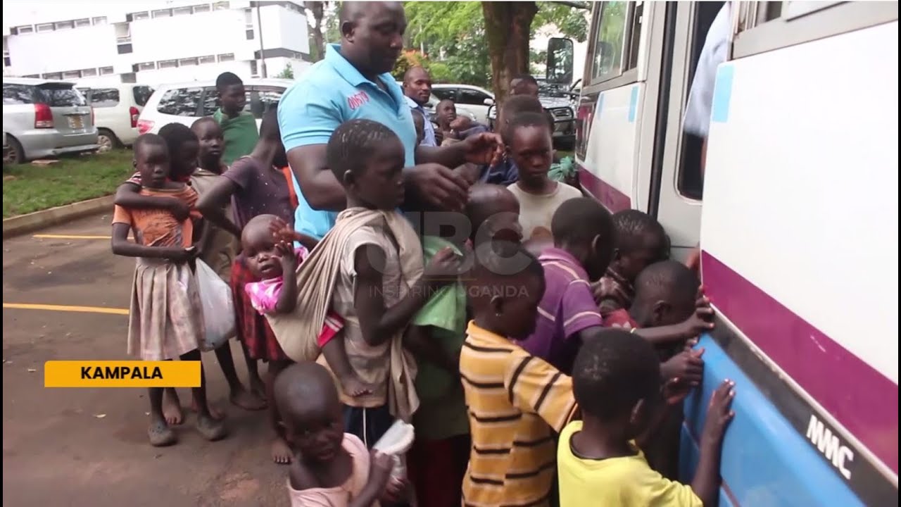 KCCA street children rescue, Parents urged to remove children from streets and enroll them in school