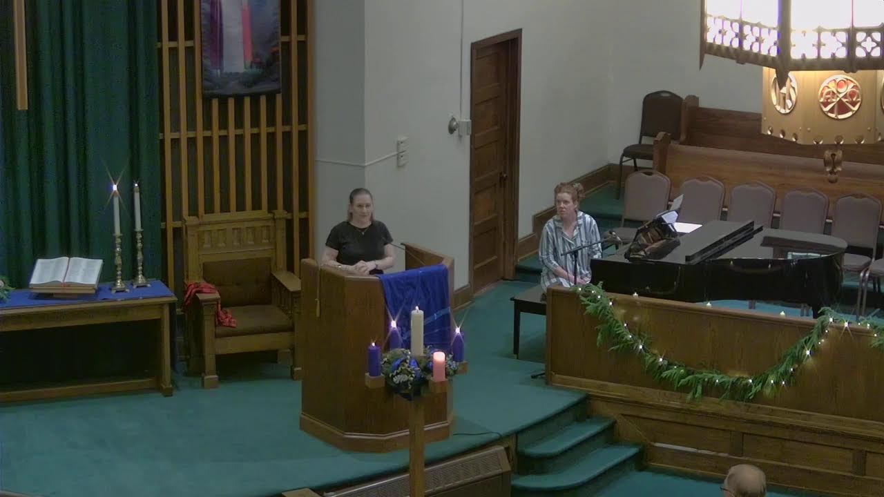 Worship for December 28th, 2025.  PJ's & Pancakes Carol-Sing