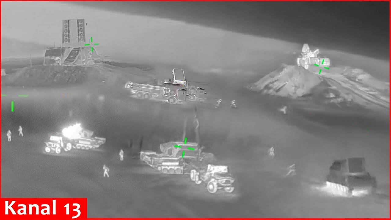 Video of destruction of Russian air defence systems -Overnight operation by special operation forces