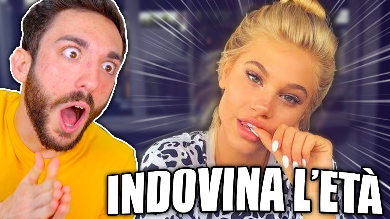 INDOVINA L'ETÀ CHALLENGE! *IMPOSSIBILE*