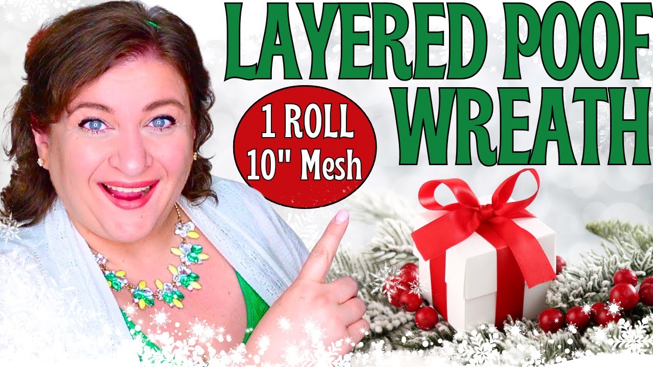 Easy Step by Step Christmas Wreath Anyone Can Make!