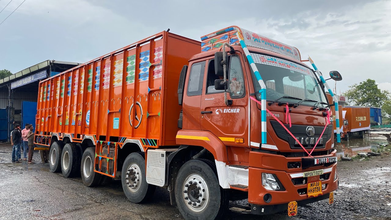Eicher Pro 6048 BS6 16Tyre Truck Body​⁠ #truckbodybuilding #eichertrucks #truckbody