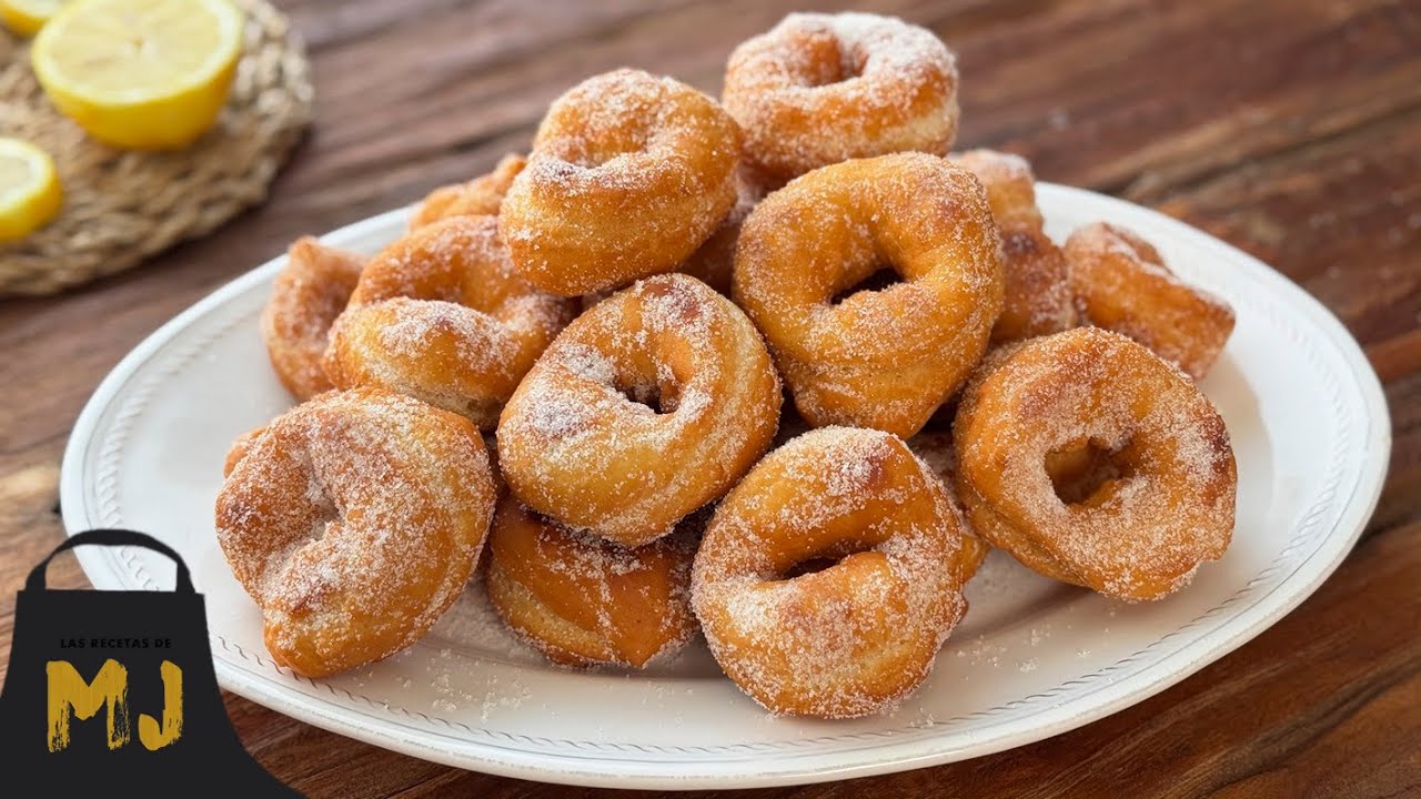 Rosquillas de limón, con el sabor de siempre