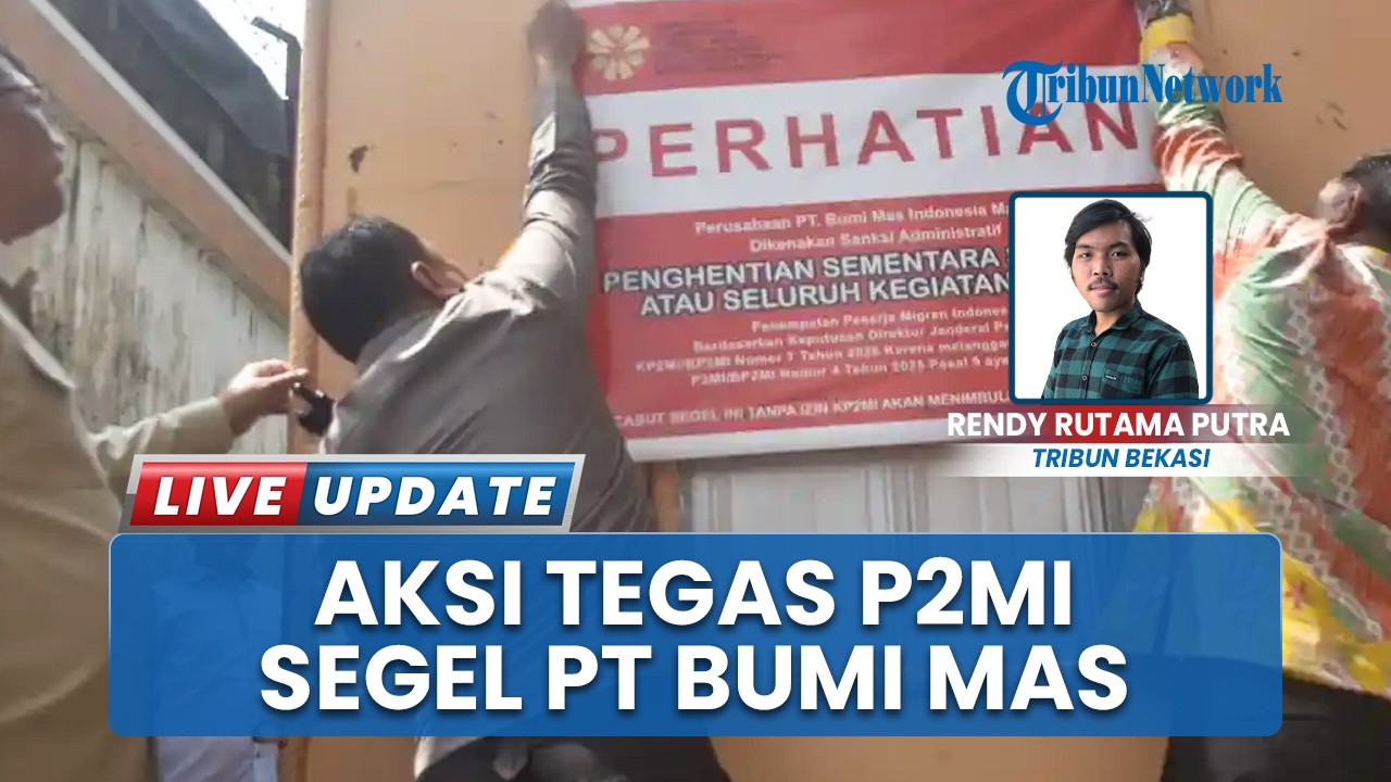 Tak Daftarkan PMI OPP, Kementerian P2MI Segel P3MI di Bekasi