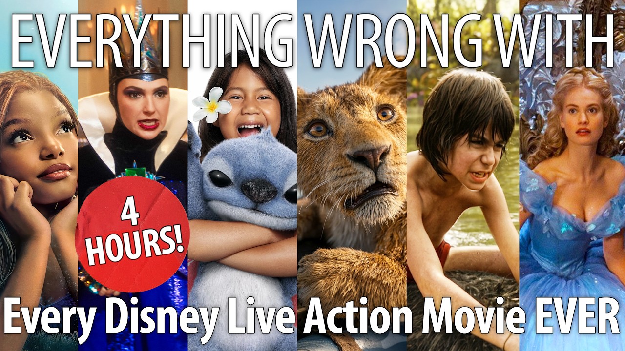Everything Wrong With Every Disney Live Action Remake EVER (That We've Sinned So Far)