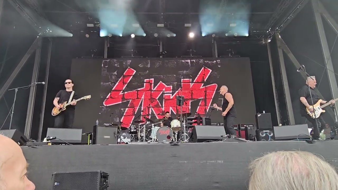 The Saints are Coming. The Skids. St Nicholas Park, Warwick. 4th July 2025