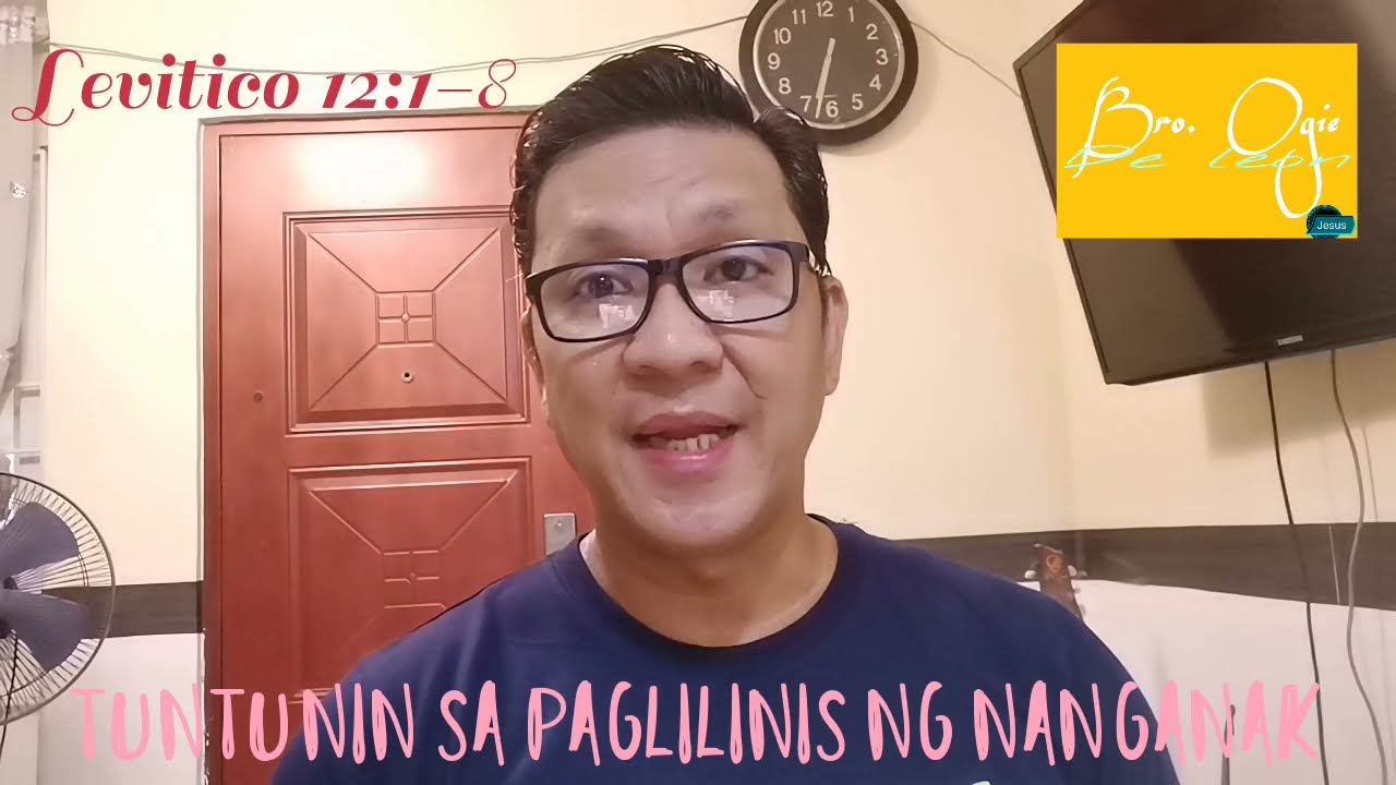 Levitico 12:1-8- Tuntunin sa Paglilinis ng Nanganak
