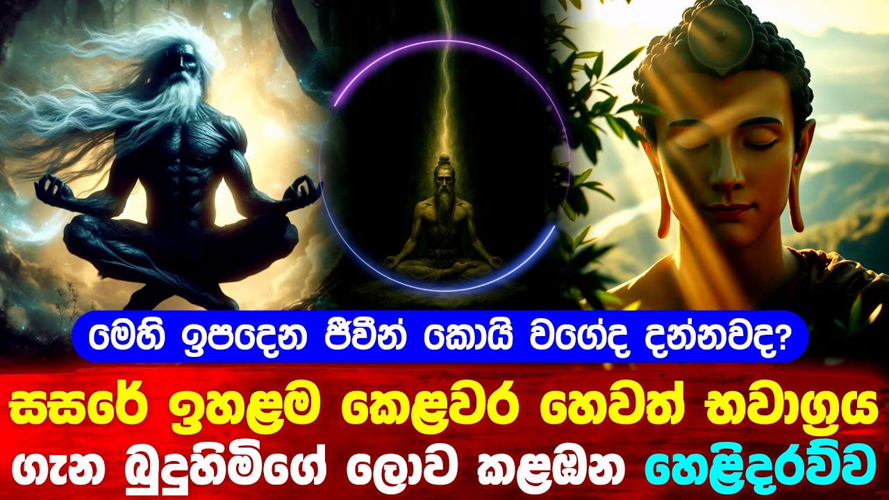 සසරේ ඉහළම කෙළවර හෙවත් භවාග්‍රය ගැන බුදුහිමිගේ හෙළිදරව්ව #buddha #bana #srilanka 