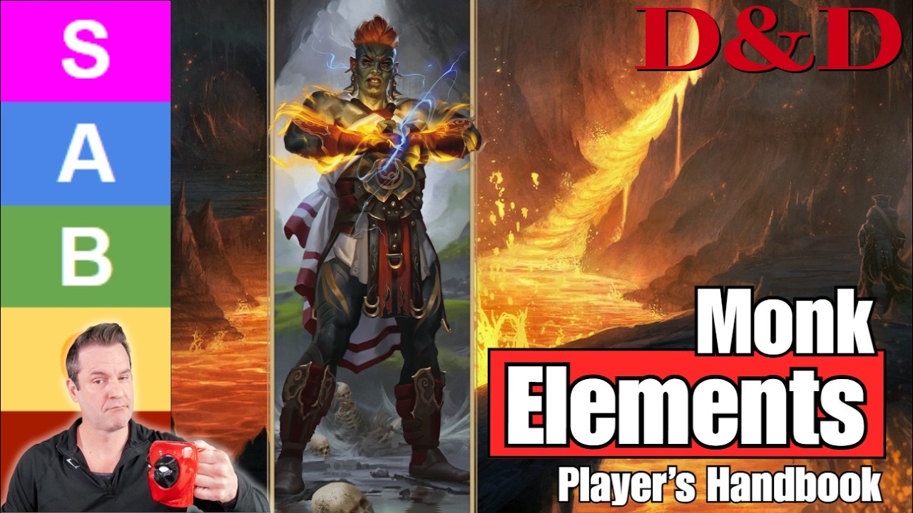 D&D: Elements Monk - Tier Ranking
