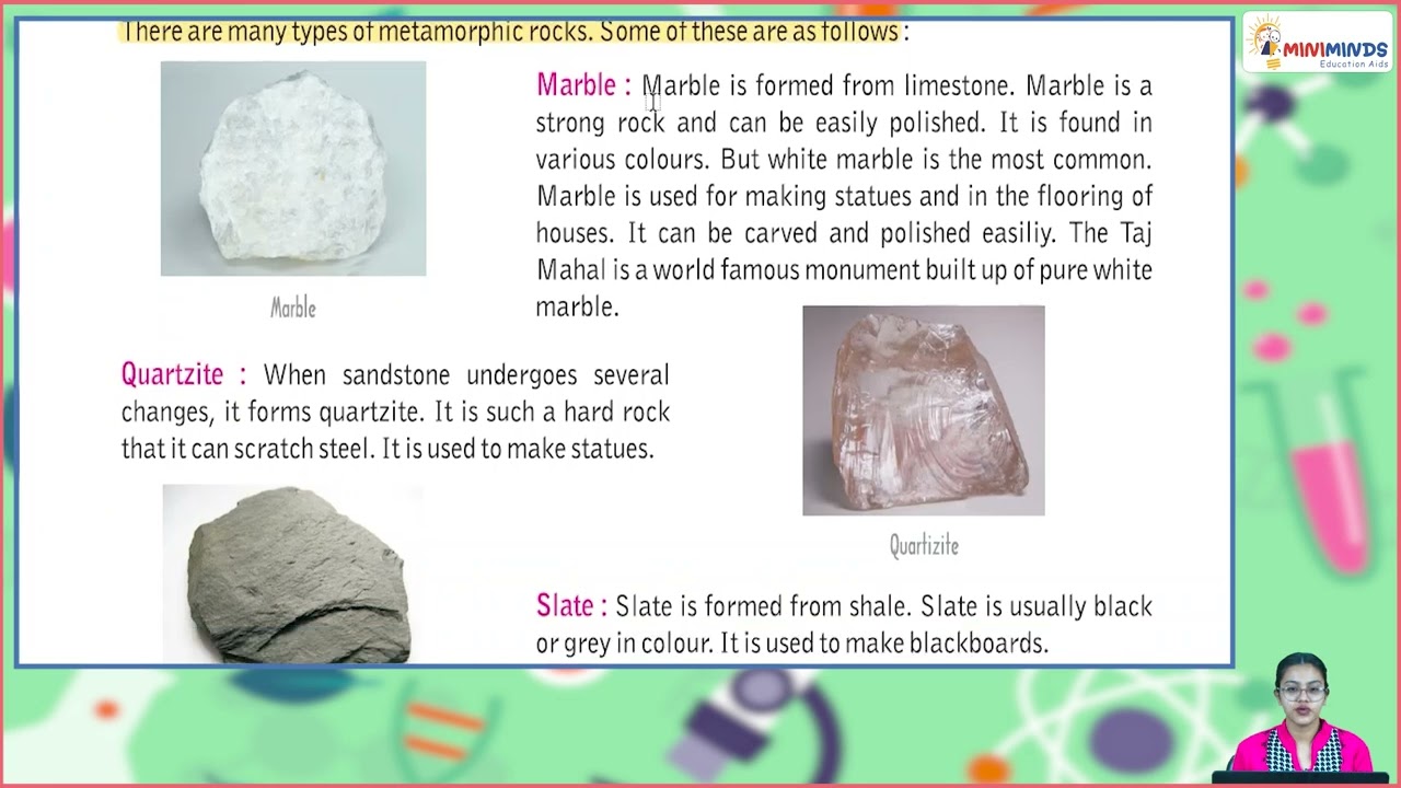 Ch 4 | Miniminds | Science Fiction | Class 5 | Rocks and Minerals | For children