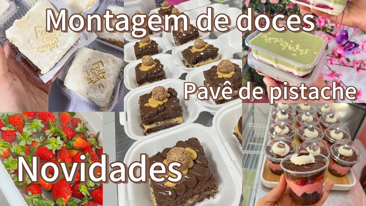 ROTINA COM A CONFEITARIA EM CASA |  MONTAGEM DE DOCES | NOVIDADES E MUITO MAIS