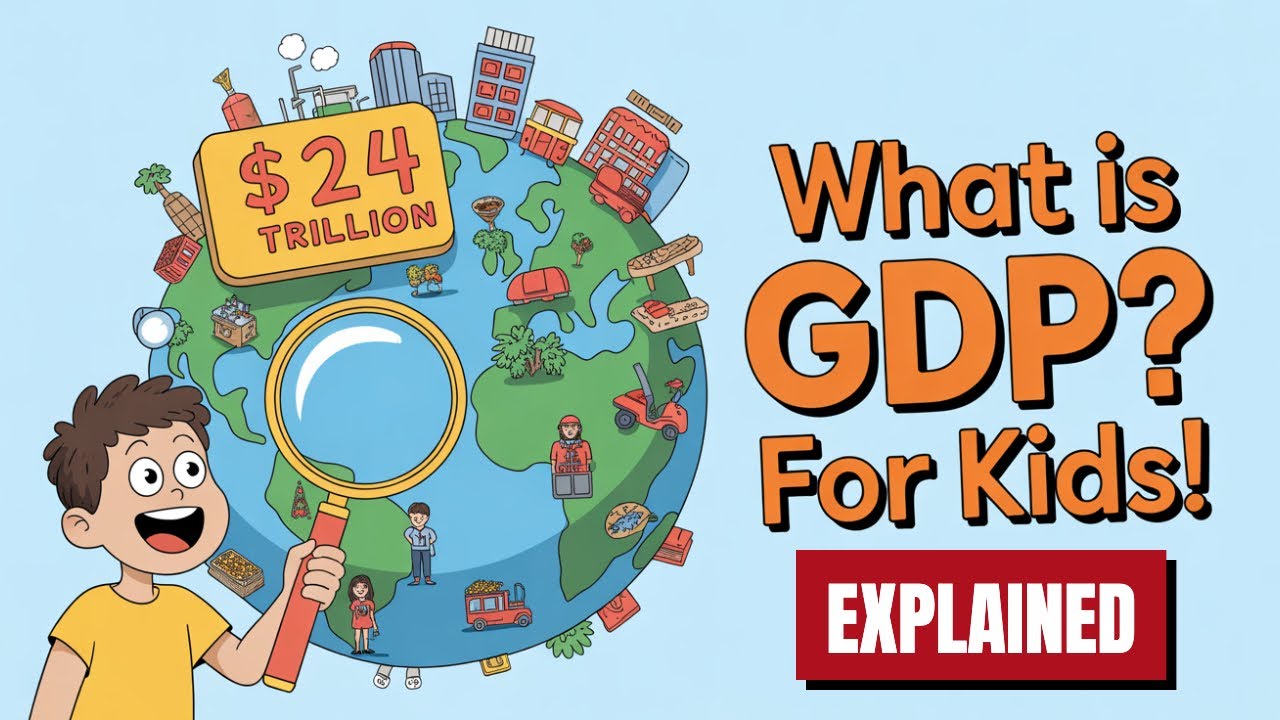 GDP Explained for Kids | Fun & Simple Guide to the Economy