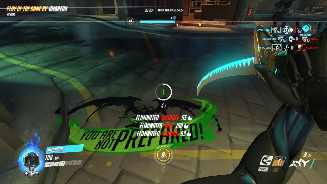 Testing the  'new' ghost dash technique for Genji