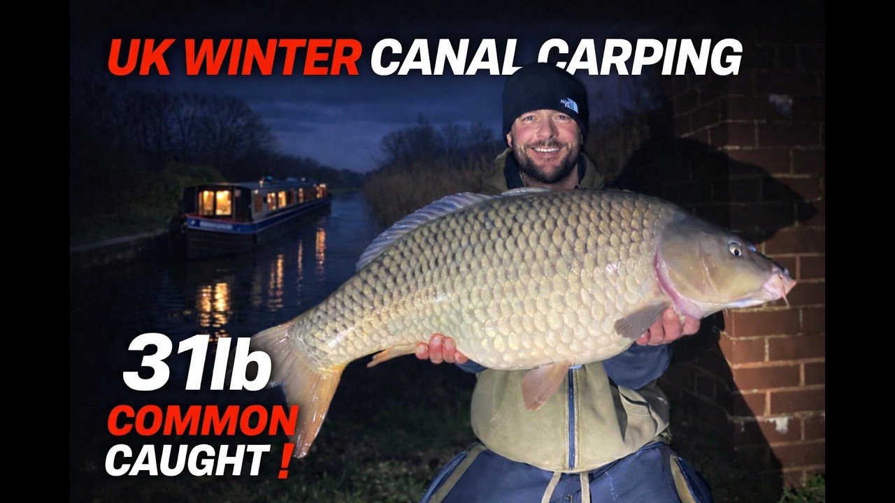 HOW to CATCH an ENGLISH CANAL 30 in WINTER!!