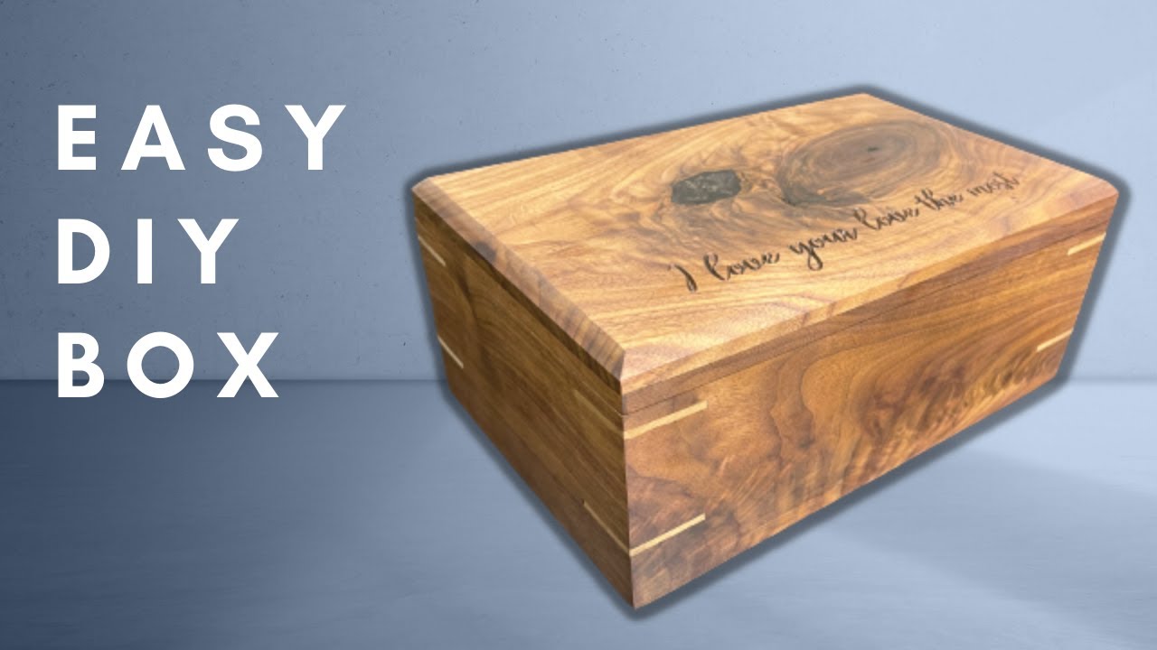 Walnut Tea Box  |  Easy DIY Project