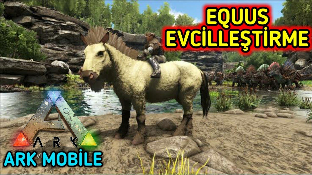 Ark Türkçe EQUUS EVCİLLEŞTİRME GÖREVİ - ARK Survival Evolved Mobile
