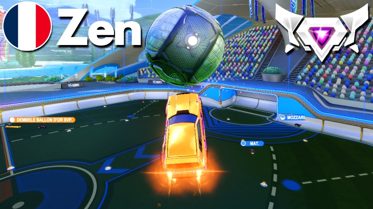 ZEN Rocket League Gameplay 1 HOUR (SSL 2v2)