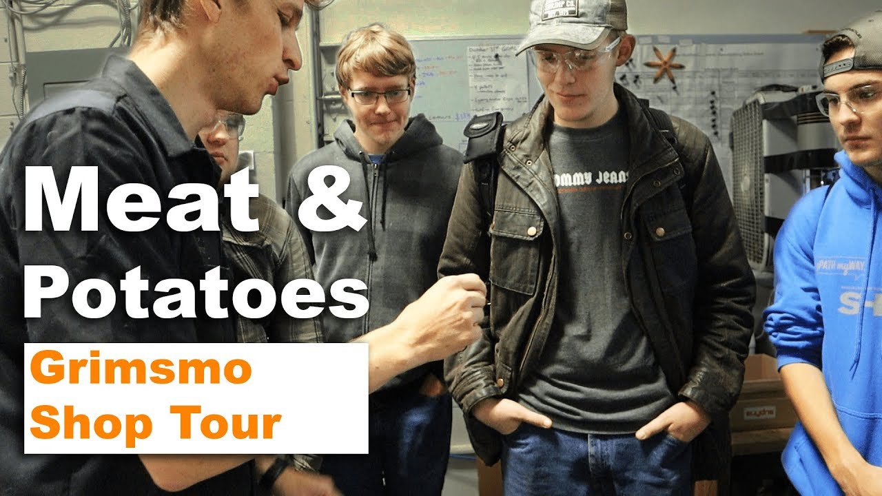 Grimsmo Knives FULL Shop Tour w/ A High School Class